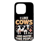 I Like Cows and Maybe Three People Farm Life Case for iPhone 15 Pro