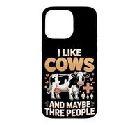 I Like Cows and Maybe Three People Farm Life Case for iPhone 15 Pro Max