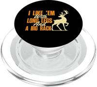 I Like 'Em With Long Legs And A Big Rack - Hunting Lover PopSockets PopGrip for MagSafe