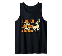 I Like 'Em with Long Legs and A Big Rack - Hunting Lover Tank Top