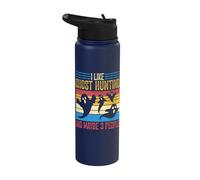 I Like Ghost Hunting and Maybe 3 People Stainless Steel Insulated Water Bottle