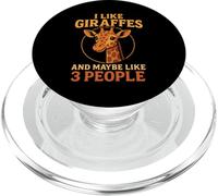 I Like Giraffes and Maybe Like 3 People PopSockets PopGrip for MagSafe