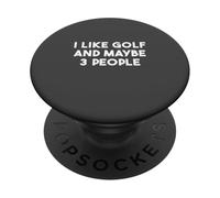 I Like Golf, Your Hole is My Goal, Course Be With You PopSockets Adhesive PopGrip