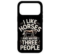 I Like Horses And Maybe Three People Case for iPhone 17 Pro Max