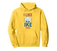 I Like Ike 1952 Eisenhower Retro Presidential Campaign Pullover Hoodie
