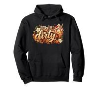 I Like It Dirty Dirty Soda Lover Brown Gold Drink Design Pullover Hoodie