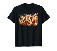 I Like It Dirty Dirty Soda Lover Brown Gold Drink Design Value Graphic T-Shirt