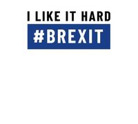 I Like It Hard #Brexit Men's T-Shirt - White - M - White
