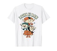 I Like It Raw Funny Sushi Pun Retro Cartoon Sushi Style Art T-Shirt