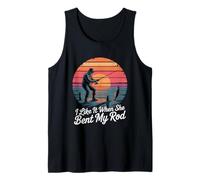 I Like It When She Bent My Rod Fishing Tank Top