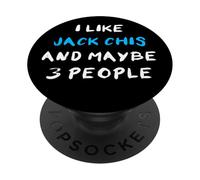 I Like Jack Chis And Maybe 3 People Jack Chi PopSockets Adhesive PopGrip
