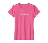 I Like journals T-Shirt, Women, Pink Heather, Medium