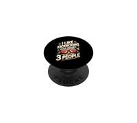 I Like Kickboxing And Maybe 3 People Kickboxer PopSockets Adhesive PopGrip