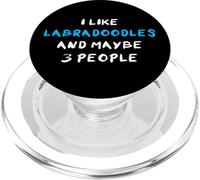 I Like Labradoodles And Maybe 3 People Labradoodle PopSockets PopGrip for MagSafe