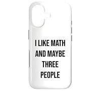 I Like Math And Maybe Three People Case for iPhone 17