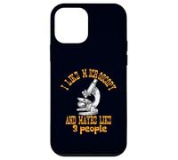 I Like Microscopy and Maybe Like 3 People Funny Science Nerd Case for iPhone 12 mini