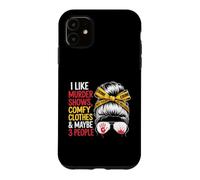 I Like Murder Shows Comfy Clothes True Crime Case for iPhone 11