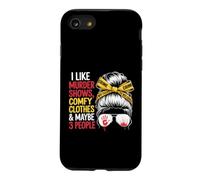 I Like Murder Shows Comfy Clothes True Crime Case for iPhone SE (2020) / 7/8
