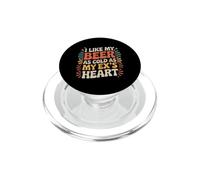 I Like My Beer As Cold As My Ex's Heart - PopSockets PopGrip for MagSafe