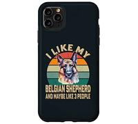 I Like My Belgian Shepherd Dog and Maybe 3 People Retro Case for iPhone 11 Pro Max