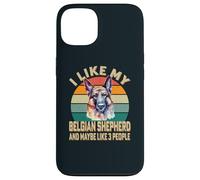 I Like My Belgian Shepherd Dog and Maybe 3 People Retro Case for iPhone 13