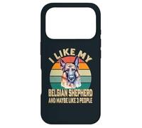 I Like My Belgian Shepherd Dog and Maybe 3 People Retro Case for iPhone 17 Pro