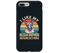 I Like My Belgian Shepherd Dog and Maybe 3 People Retro Case for iPhone 7 Plus/8 Plus