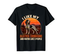 I Like My Bluetick Coonhound and Maybe 3 People T-Shirt