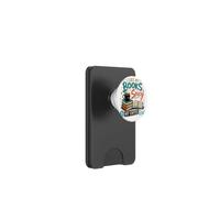 I Like My Books Spicy and My Coffee ICY Reader Reading Lover PopSockets PopWallet for MagSafe