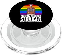 I Like My Bourbon Straight But My Friends Can Go Either Way PopSockets PopGrip for MagSafe
