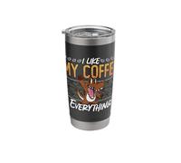 I Like My Coffee Everything Gator Hunting Alligator Hunting Stainless Steel Insulated Tumbler