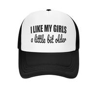 I Like My Girls A Little Bit Older Unisex Snapback-Cap Breathable Trucker Hat Classic Baseball Cap for Hiking Outdoor Golf
