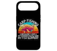 I Like My Hobbies Slow and My Fish Slippery Carp Fishing Case for iPhone Air