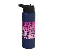 I Like My Husband A Little Bit Younger Stainless Steel Insulated Water Bottle