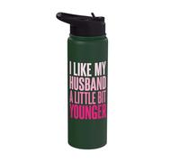 I Like My Husband A Little Bit Younger Stainless Steel Insulated Water Bottle