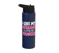 I Like My Husband A Little Bit Younger Stainless Steel Insulated Water Bottle