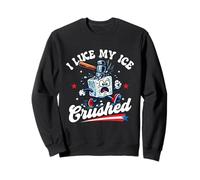 I Like My Ice Crushed - Abolish ICE Pro Immigration March Sweatshirt
