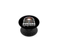 I Like My Parades Black And My Sugars Going Down Emo Goth PopSockets Adhesive PopGrip
