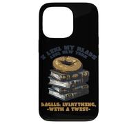 I LIKE MY READS LIKE NEWYORK BAGELS EVERYTHING WITH A TWIST Case for iPhone 13 Pro