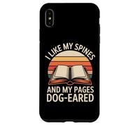 I Like My Spines And My Pages Dog-Eared Case for iPhone XS Max
