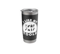 I Like My Tools - Metal Worker Tools Silhouette - Welding Stainless Steel Insulated Tumbler