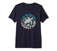 I Like My Weekends Salty Sea Turtle Beach Lover Premium T-Shirt