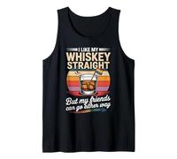 I Like My Whiskey Straight Friends Can Go Either Way LGBTQ Tank Top