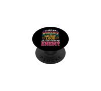 I Like My Worship Music Loud So I Can't Hear My Enemy PopSockets Adhesive PopGrip