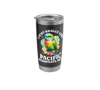 I Like Pacific Parrotlet Design Stainless Steel Insulated Tumbler