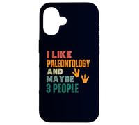 I Like Paleoontology And Maybe 3 People Introvert Scientist Case for iPhone 16