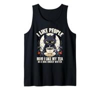 I Like People How I Like My Tea In A Bag Under Water Tank Top