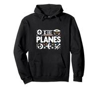 I Like Planes Aviation Pilot Profession ||---- Pullover Hoodie
