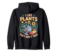 I Like Plants Garden Horticulture Botany Plant Gardener Zip Hoodie