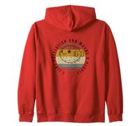 I Like Pufferfish And Maybe 3 People Funny Pufferfishes Zip Hoodie